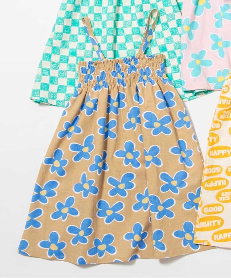 ★SALE★WEB限定  【リンク】POP総柄2WAYワンピース