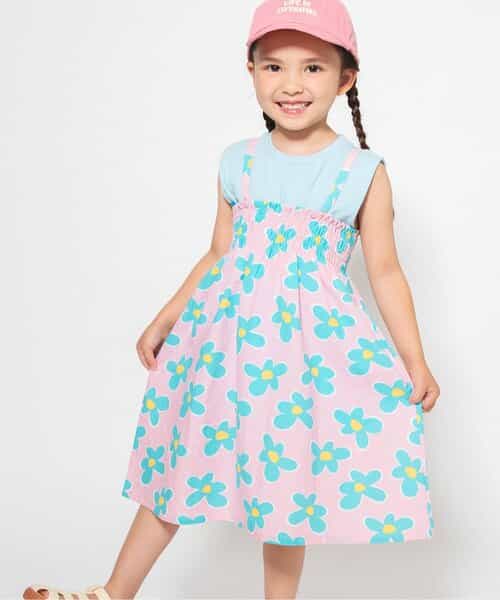 ★SALE★WEB限定  【リンク】POP総柄2WAYワンピース