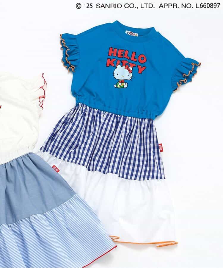 ★SALE★【ハローキティ】リメイク風ワンピース