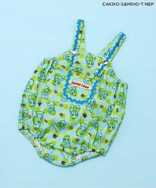 がんこちゃん＆がんペーちゃん ベビーサロペット