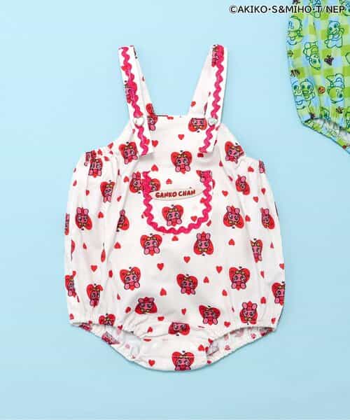 がんこちゃん＆がんペーちゃん ベビーサロペット