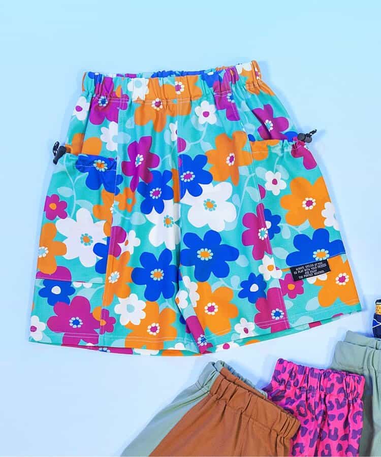 サマーエール メッシュパンツ  5分丈