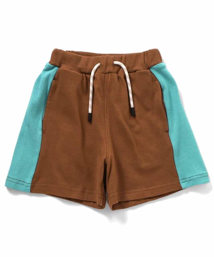 サマーエール メッシュサイドラインパンツ  4分丈