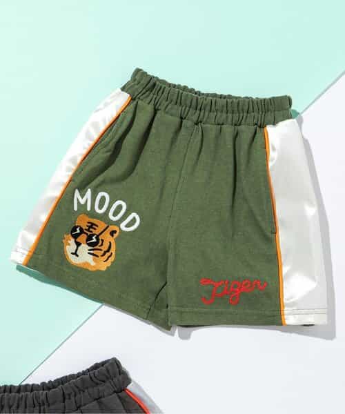 ☆4/28(火)お昼12:59まで3点10％OFF☆スカジャン風ハーフパンツ(セットアップ可)  4分丈