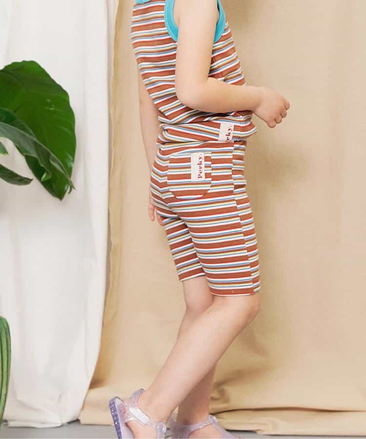 【リンク】イロイロ総柄サイクルパンツ(セットアップ可)  4分丈