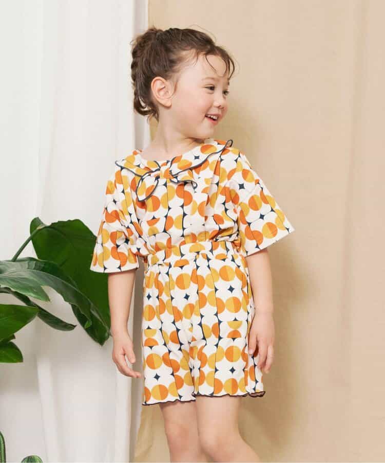 【リンク】WEB限定  イロイロサス付きハーフレギンス(セットアップ可)  4分丈