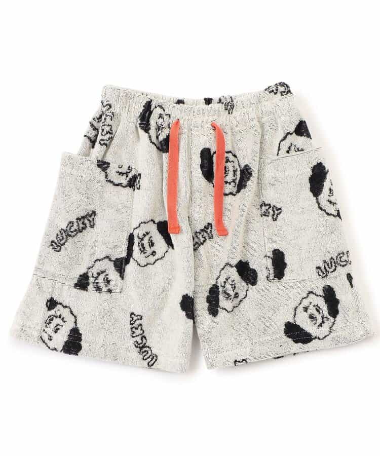 ★SALE★【リンク】パイルジャガードパンツ  4分丈