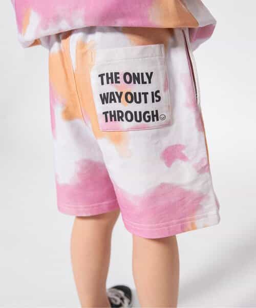 ★SALE★タイダイハーフパンツ  4分丈