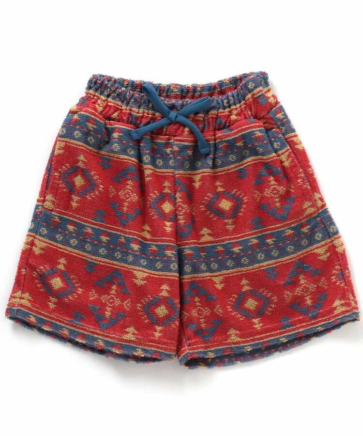 ★SALE★パイルジャガードパンツ 5分丈