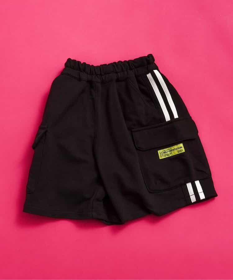 ネオンカーゴハーフパンツ  5分丈