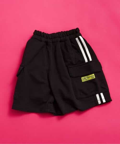 ネオンカーゴハーフパンツ  5分丈