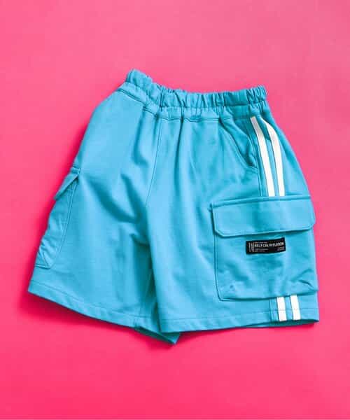 ネオンカーゴハーフパンツ  5分丈