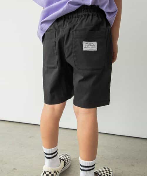 ウエストコードハーフパンツ  5分丈