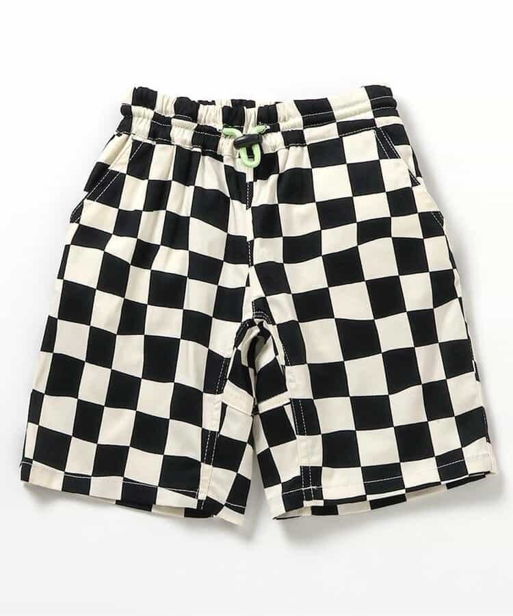 ウエストコードハーフパンツ  5分丈