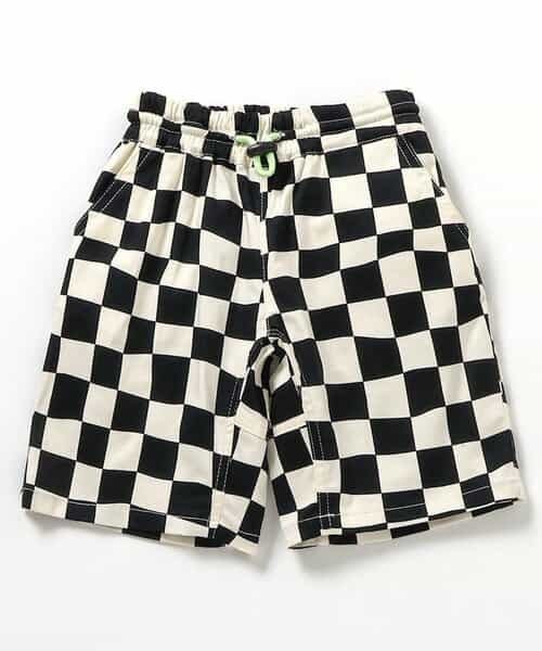 ウエストコードハーフパンツ  5分丈