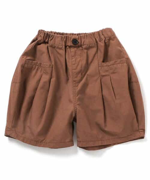 バルーンタックハーフパンツ  5分丈