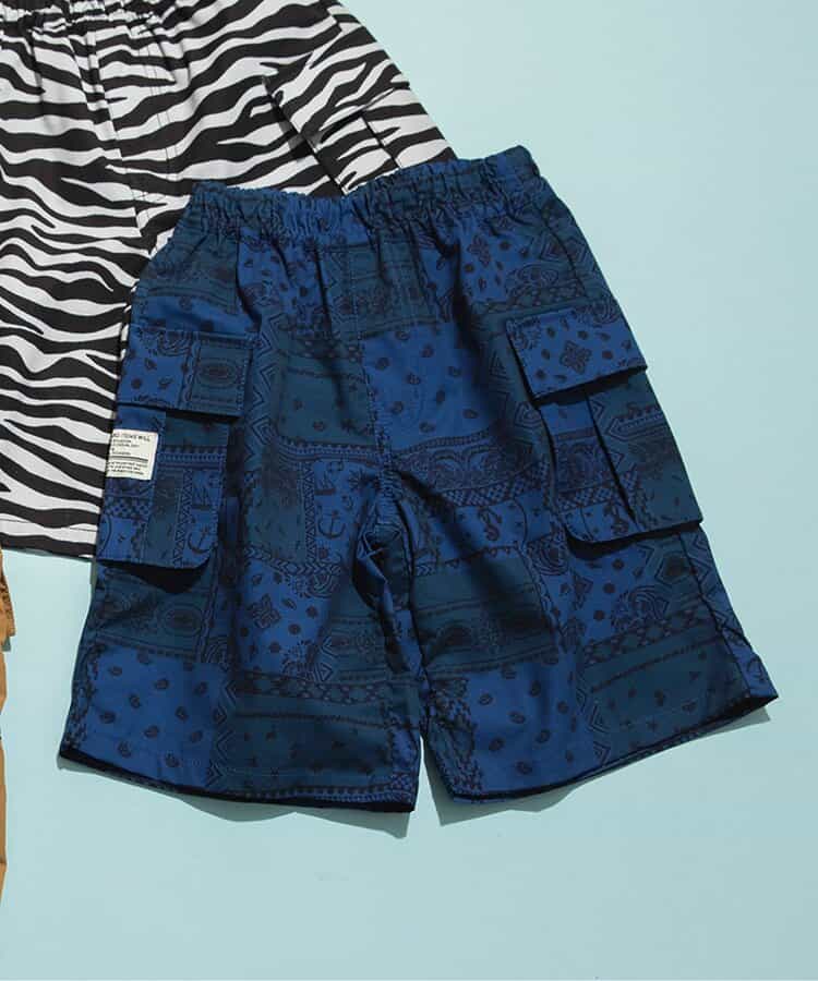 ★SALE★【水陸両用】アクティブカーゴパンツ_撥水加工_UVカット  6分丈