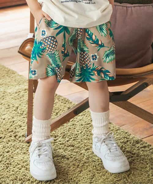 ★SALE★【リンク】イージーケア リゾートパンツ_吸水速乾 (5分丈)