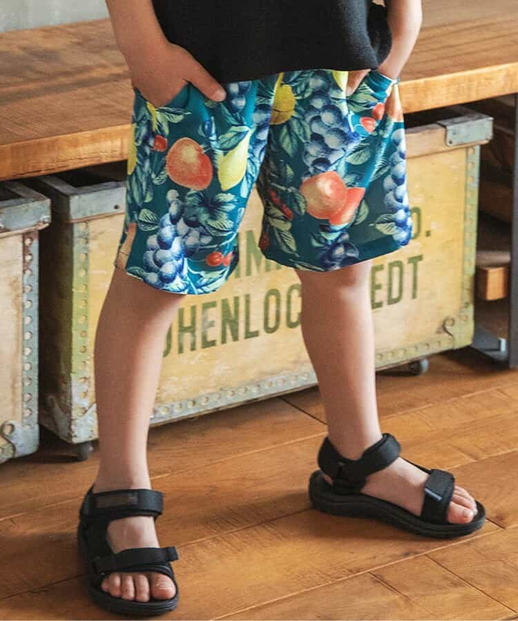 ★SALE★【リンク】イージーケア リゾートパンツ_吸水速乾 (5分丈)