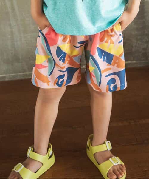 ★SALE★【リンク】イージーケア リゾートパンツ_吸水速乾 (5分丈)