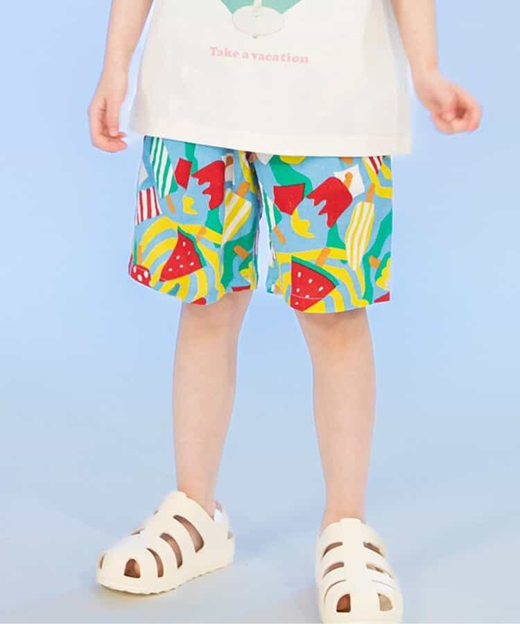 サマーエール 4柄ハーフパンツ  5分丈
