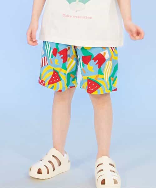 サマーエール 4柄ハーフパンツ  5分丈