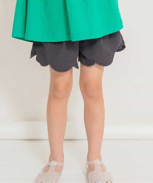 ★SALE★【撥水加工】水陸両用スカラップショートパンツ