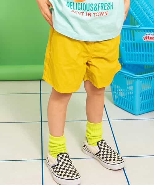 リバーシブルハーフパンツ  4分丈