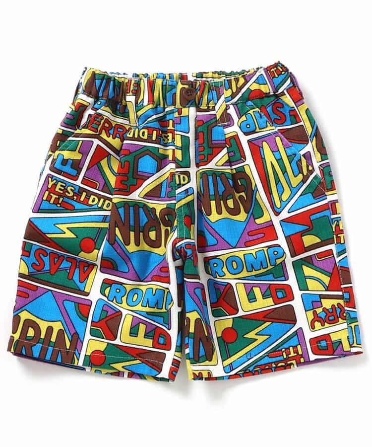 ★SALE★【綿100%】サマーエール 総柄プリペラパンツ