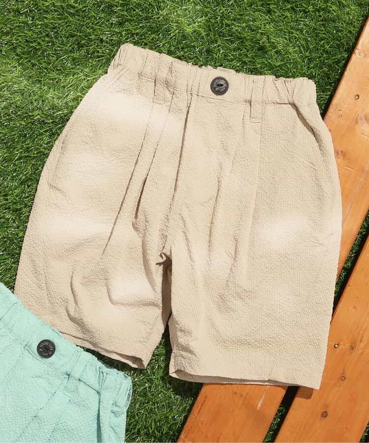 ★SALE★サッカータックハーフパンツ  5分丈