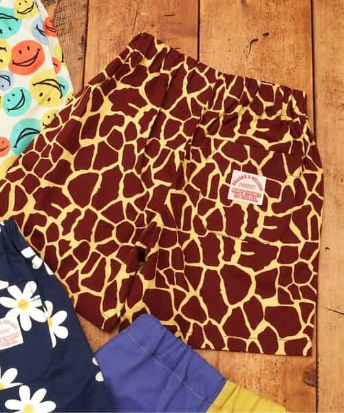 飛ベル津バサ「曲通風」 a 4枚 ☆SALE☆サマーバリエーションパンツ 4分丈（J323225）|BREEZE