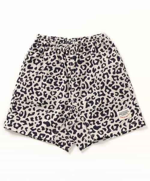 ★SALE★【UVカット/撥水加工】水陸両用総柄アクティブパンツ 4分丈