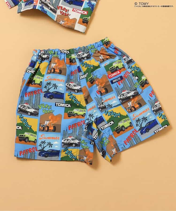 TOMICA×BREEZE 水陸両用パンツ  4分丈