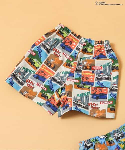 TOMICA×BREEZE 水陸両用パンツ  4分丈