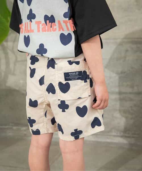 【UVカット/はっ水加工】水陸両用パンツ  4分丈