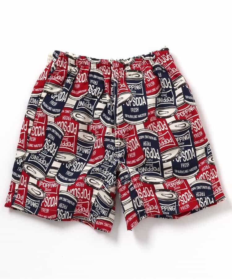 【UVカット/はっ水加工】水陸両用パンツ  4分丈