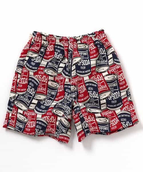 【UVカット/はっ水加工】水陸両用パンツ  4分丈