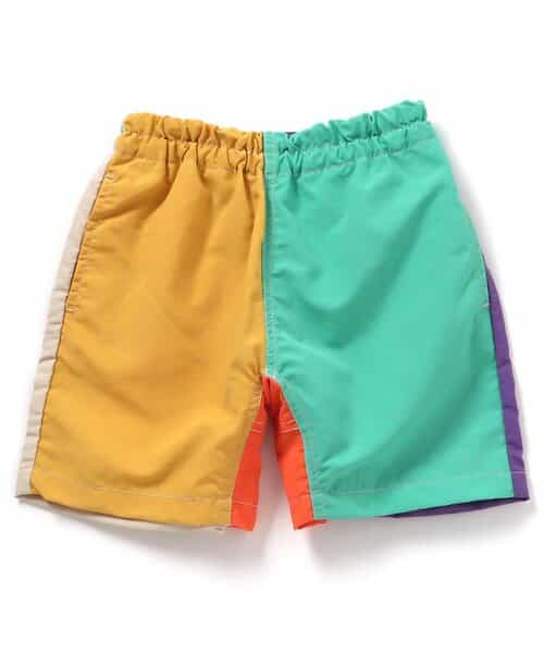 【UVカット/はっ水加工】水陸両用パンツ  4分丈