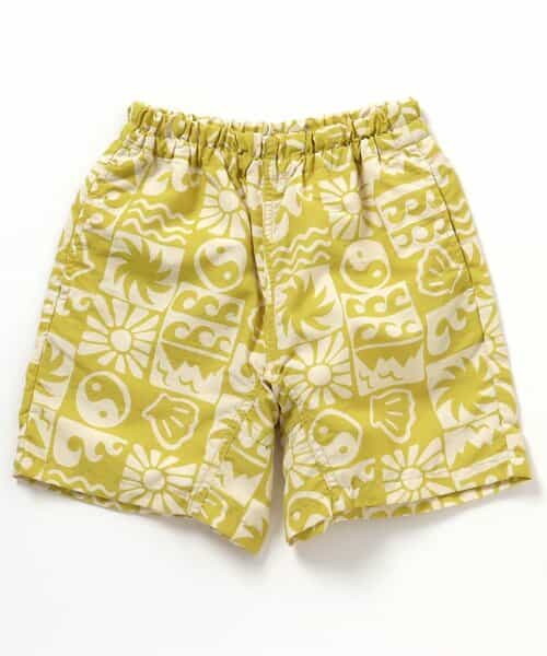 【UVカット/はっ水加工】水陸両用パンツ  4分丈