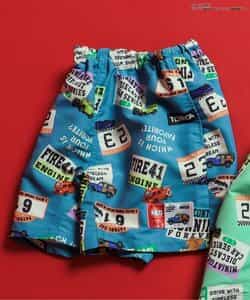 ★SALE★TOMICA×BREEZE 総柄水陸両用パンツ  4分丈