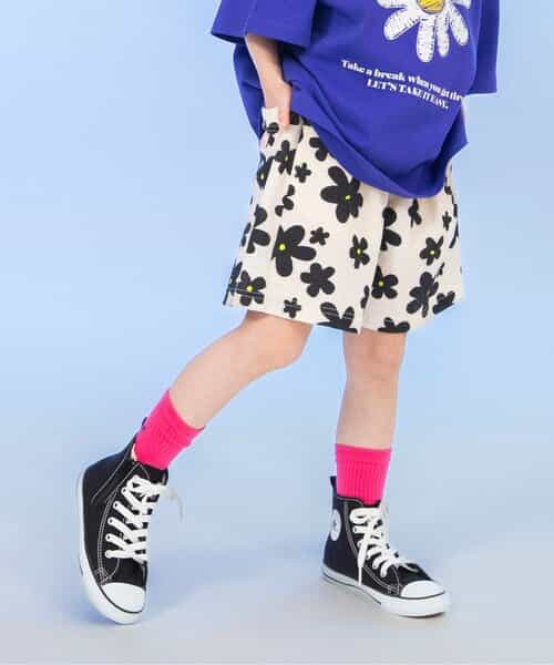 サマーエール ガラガラハーフパンツ  5分丈