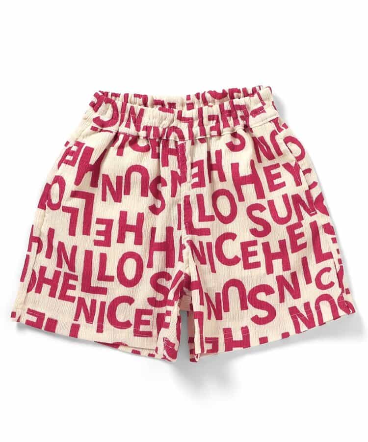 サマーエール ガラガラハーフパンツ  5分丈