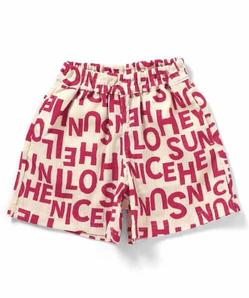 サマーエール ガラガラハーフパンツ  5分丈