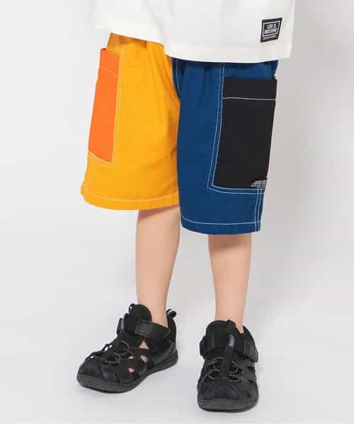 ★SALE★サイドポケットハーフパンツ  5分丈