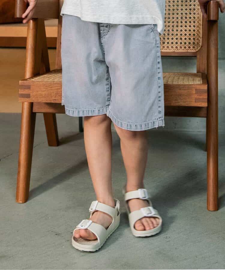 ☆4/28(火)お昼12:59まで3点10％OFF☆サマーエール 接触冷感デニムパンツ  6分丈