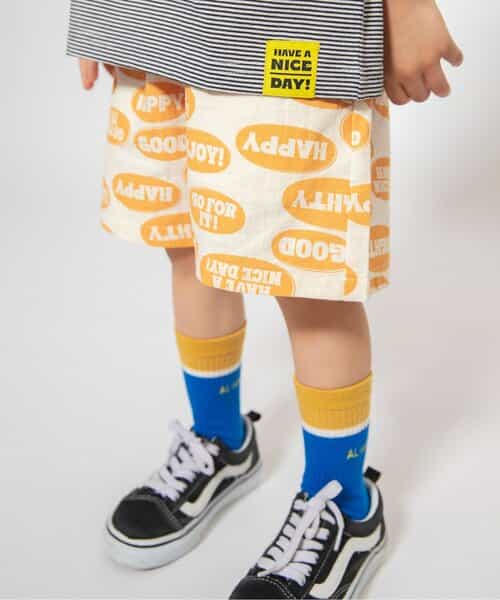 ★SALE★WEB限定  【リンク】POP総柄ハーフパンツ