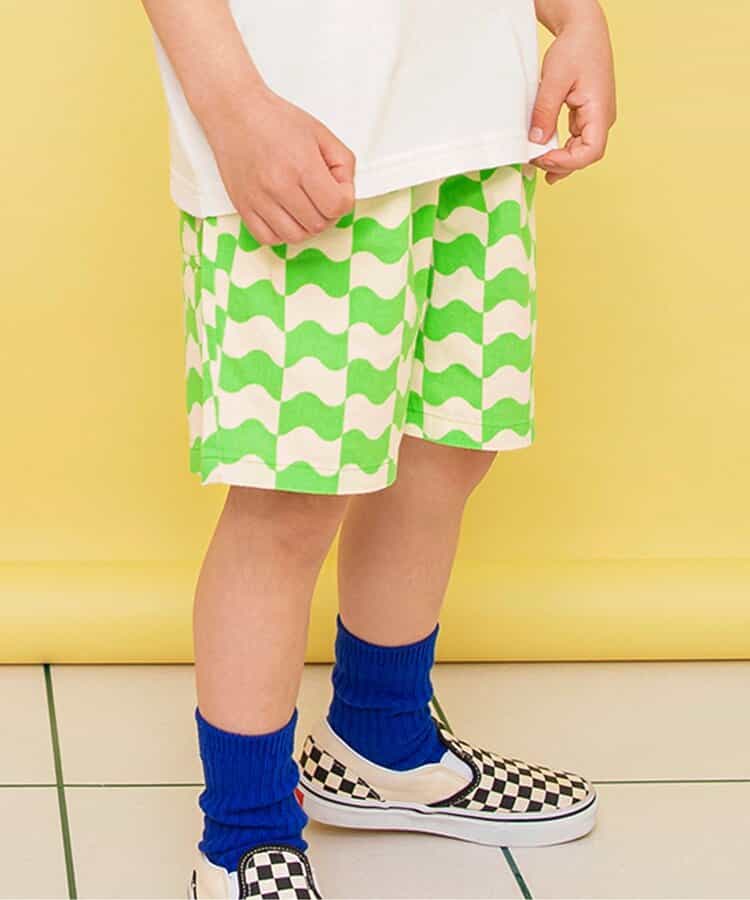 イロガラタックハーフパンツ  5分丈