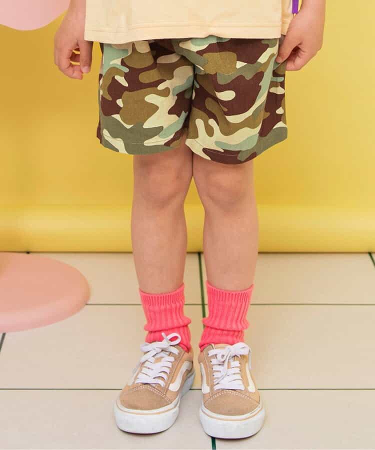 イロガラタックハーフパンツ  5分丈