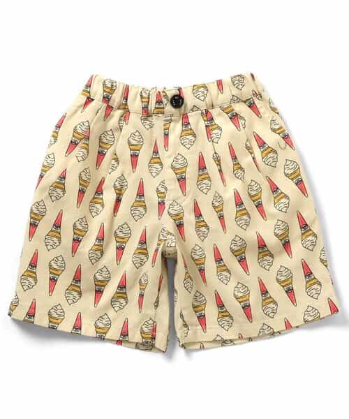 イロガラタックハーフパンツ  5分丈
