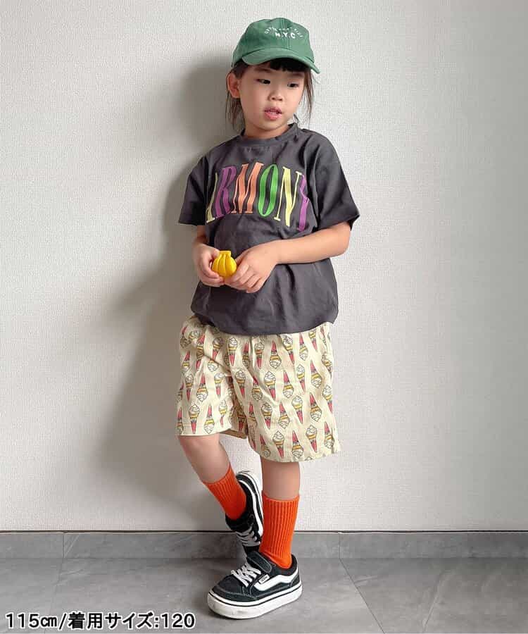 ★タイムセール★イロガラタックハーフパンツ  5分丈_949913